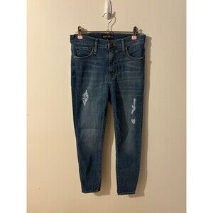 J CREW MERCANTILE DISTRESSED JEANS SIZE 27